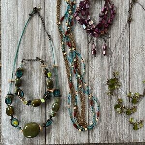 Lot of nice jewelry. Mostly from home jewelry parties.